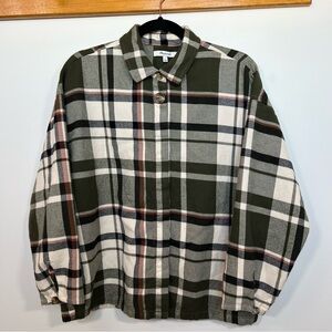 Madewell Flannel Bromley Shirt size S